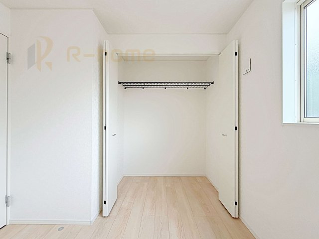 つくば市自由ケ丘第10　新築戸建て　1号棟の収納|2階は全居室収納スペースを設置！
充分な容量で居住空間もスッキリ♪