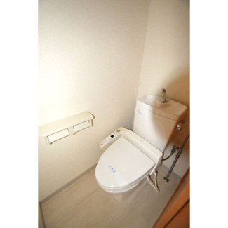 【トイレ】 | 三向ハイツ元今泉 | 温水洗浄暖房便座