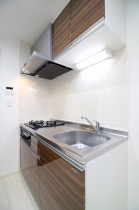 THE NOBLES 諏訪野町Ⅱのキッチン|お料理しやすいキッチンです