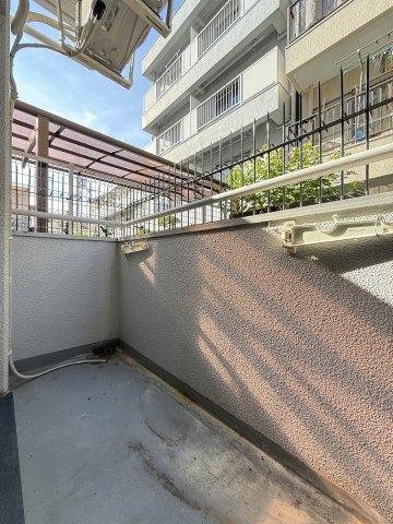 ロイヤル立山のバルコニー