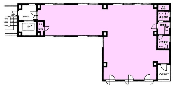 ル・グラシエルBLDG．４の間取り