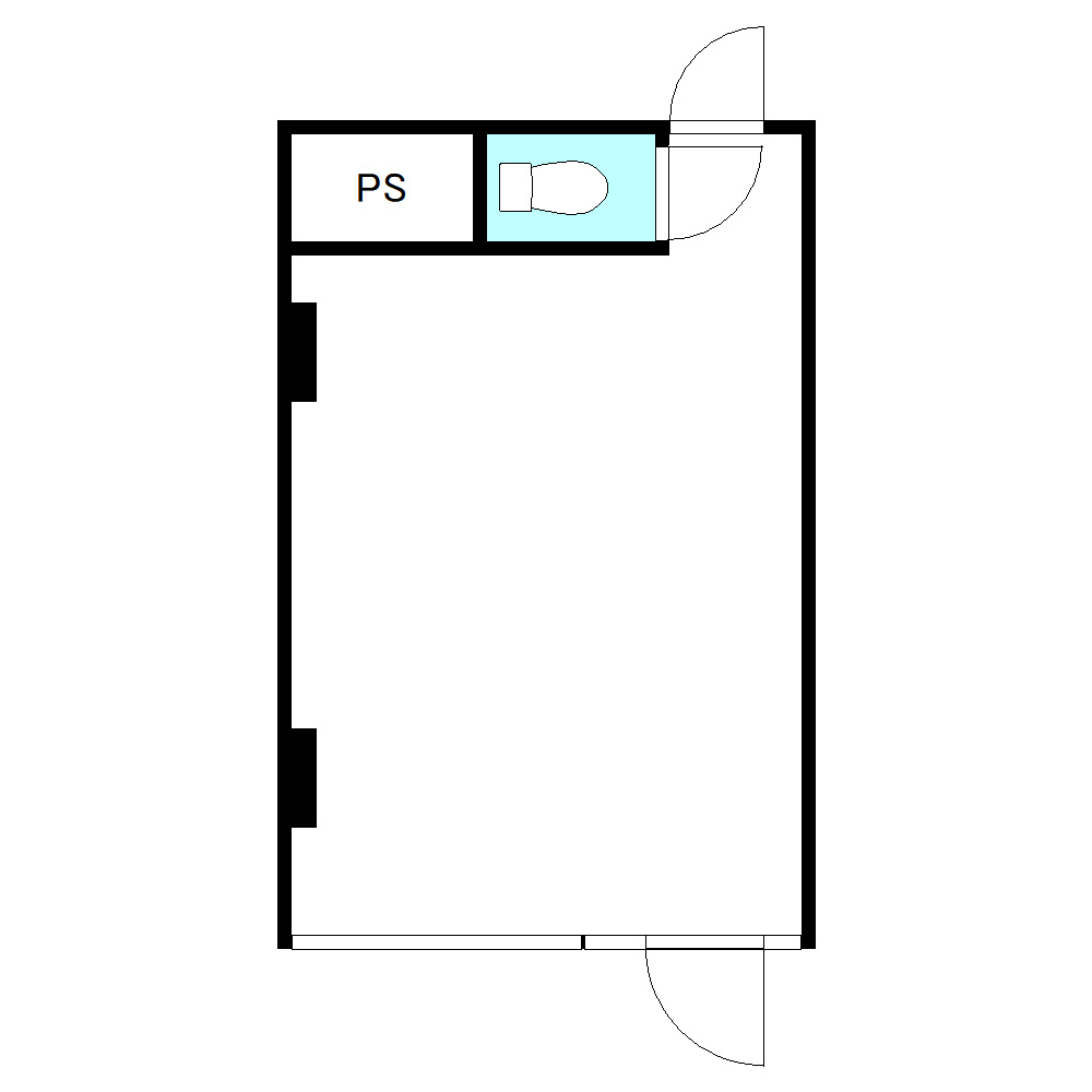 パラシオ美合　倉庫付き事務所の外観