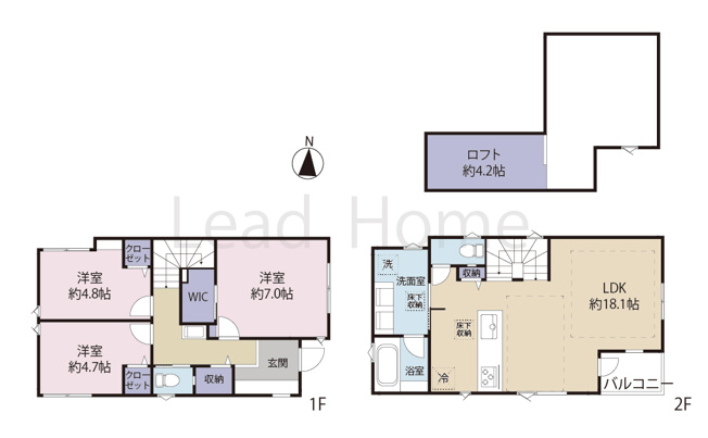 【間取り】 | 世田谷区瀬田5丁目