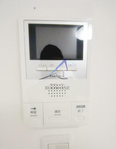 レクラン五反野のセキュリティ|モニター付きインターホンです。