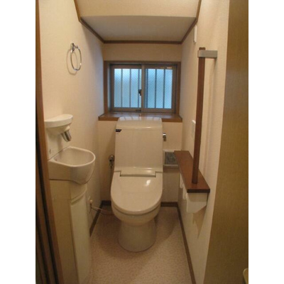 【トイレ】 | マイレ坂上 | 温水洗浄便座。