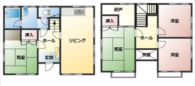 【間取り】 | 高林東町戸建