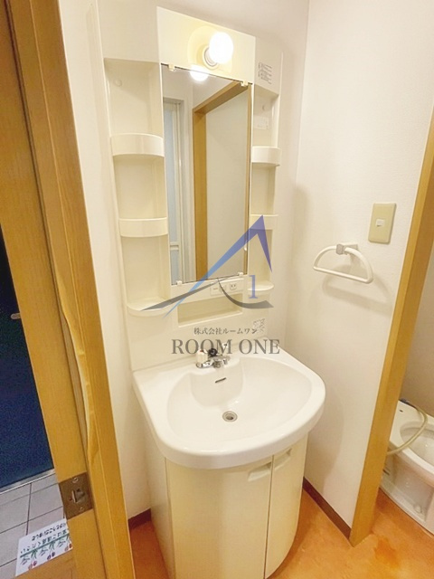 アドバンスシティの洗面所|洗面台です。