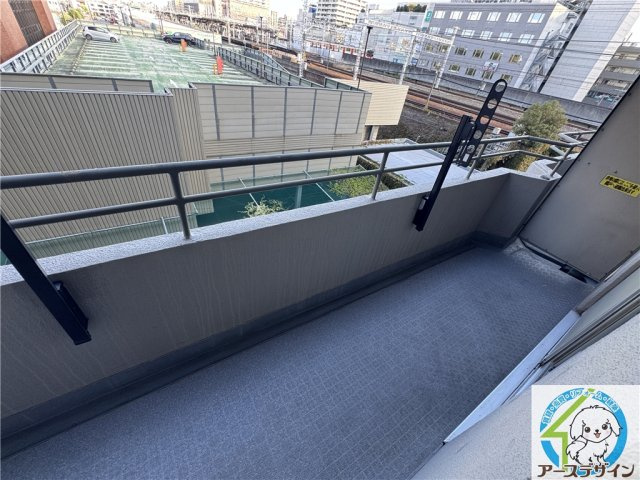 ルモン明石公園のバルコニー