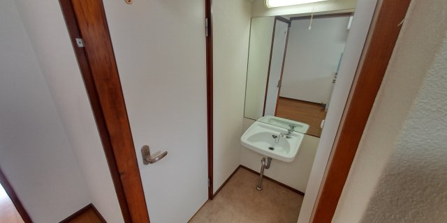 レジデンス希光の洗面所