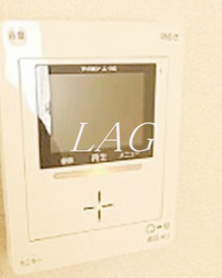 【セキュリティ】 | ヴィラクレイン | モニター付きインターフォンです。