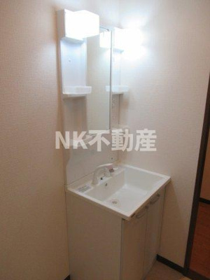 【洗面所】 | 吉鴻ハイネスⅢ（鴻池新田賃貸） | 使いやすい洗面所です