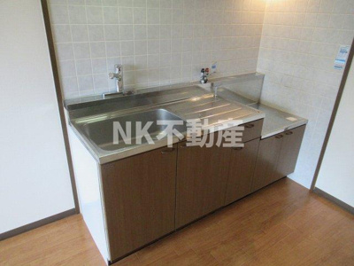 【キッチン】 | 吉鴻ハイネスⅢ（鴻池新田賃貸） | お料理しやすいキッチンです