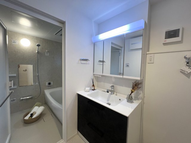 水着を仕込めば１５分後にはプールにダイブ！よみうりランドまで徒歩７分♪【麻生区細山６丁目】築浅戸建の独立洗面台|独立洗面化粧台が付いています