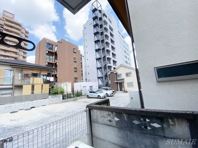 リブリ・KⅡの展望|1階ですが人目は気になりません！