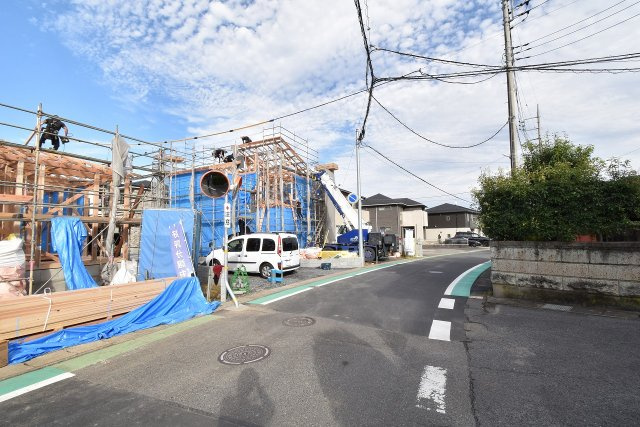 Terrace　日立市大久保町　1期 　2の前面道路含む現地写真|現地撮影（2025年11月）