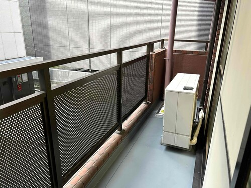 ビラカーサ五番町のバルコニー