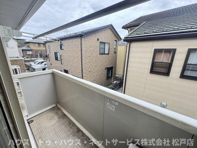 ヴィラ　ウィスタリアのバルコニー