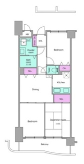 【間取り】 | ビエラコート武蔵浦和