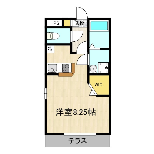 BEACH HILLS（ビーチヒルズ）　の間取り