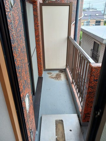 タキザワハイツのバルコニー