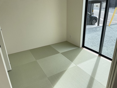 【和室】 | 東根市六田3期【新築建売住宅】2号棟 | 1階和室は客間としてもお子様のプレイルームとしてもご活用頂けます。