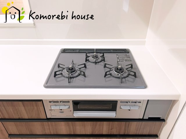 上尾市向山　11期　新築一戸建て　グラファーレ　02のキッチン|お料理しやすいキッチンです