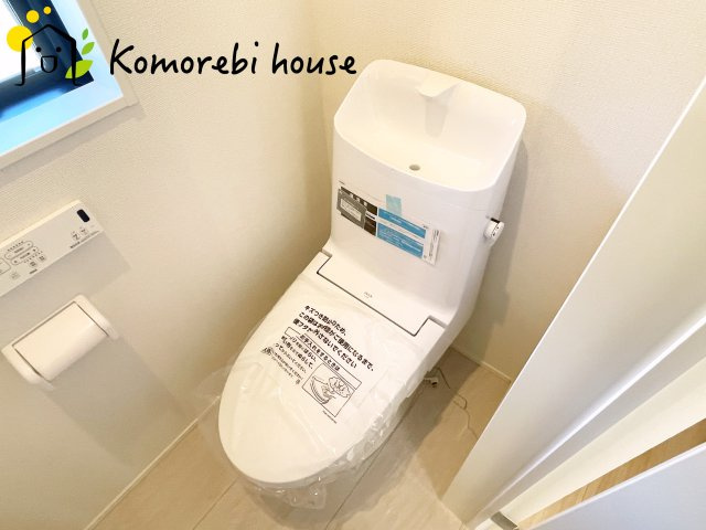 上尾市向山　11期　新築一戸建て　グラファーレ　02のトイレ|トイレも気になるポイント