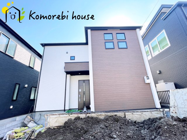 上尾市向山　11期　新築一戸建て　グラファーレ　02の外観|物件の外観です