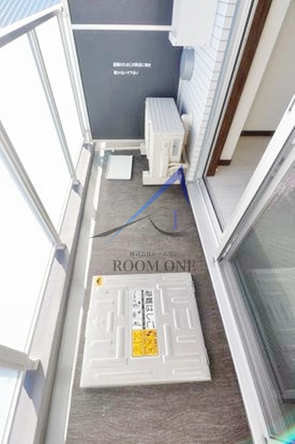 GENOVIA京成立石Ⅲskygardenのバルコニー|バルコニーです。