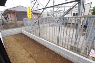【庭】 | 【仲介手数料無料！！】府中市多磨町2丁目　新築戸建て（全7棟）6号棟　4990万円 | 日当たりが良いです。