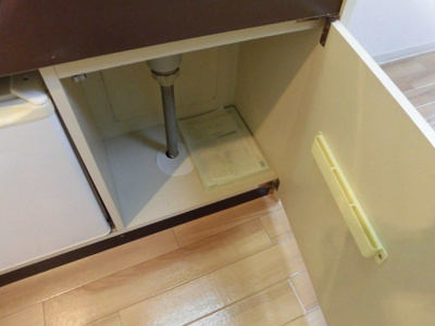 【収納】 | ロフティ淡路 | キッチン下にも収納スペースがあります