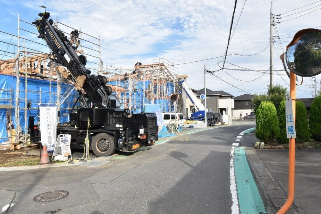 Terrace　日立市大久保町　1期 　3の前面道路含む現地写真|現地撮影（2025年11月）