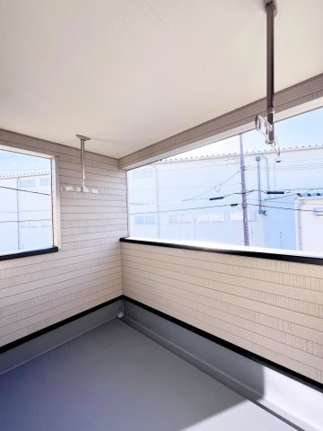 クレイドルガーデン和歌山市鳴神　第４期のバルコニー