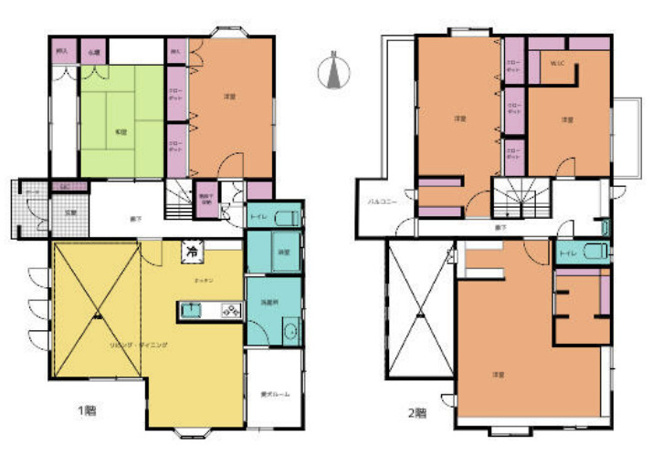 【間取り】 | 本庄市児玉町金屋　中古戸建