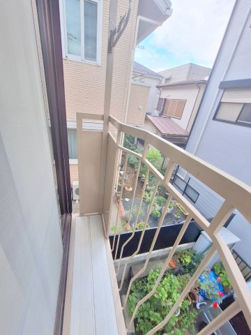 シティハイム　ヨシノのバルコニー