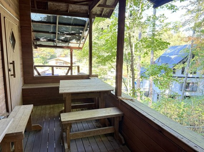 【バルコニー】 | 佐久高原美笹別荘地Ｂ－８