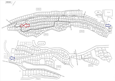 【区画図】 | 佐久高原美笹別荘地Ｂ－８