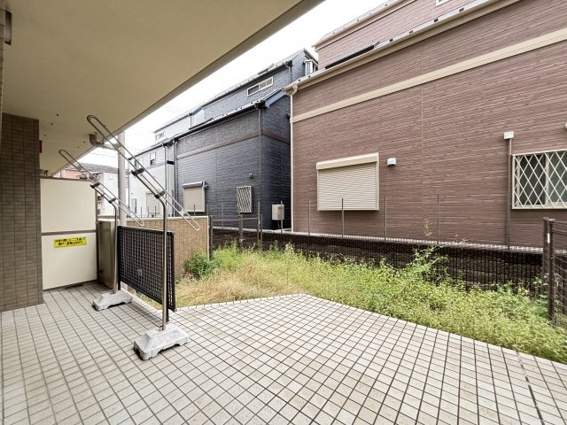 ダイアパレス篠崎ブリリアントコートの庭