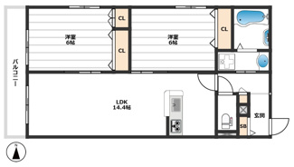 【間取り】 | EL CIELO