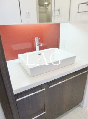 【洗面所】 | ピアースコード中目黒 | 独立洗面台です。