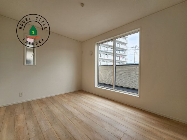 福岡市博多区金の隈3丁目第4-1棟（1号棟）の洋室|各部屋収納を備えており過ごしやすいお家です！