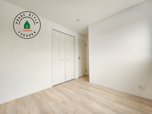 福岡市博多区金の隈3丁目第4-1棟（1号棟）の和室|将来的に、琉球畳を引きまして和室風にすることも可能です。