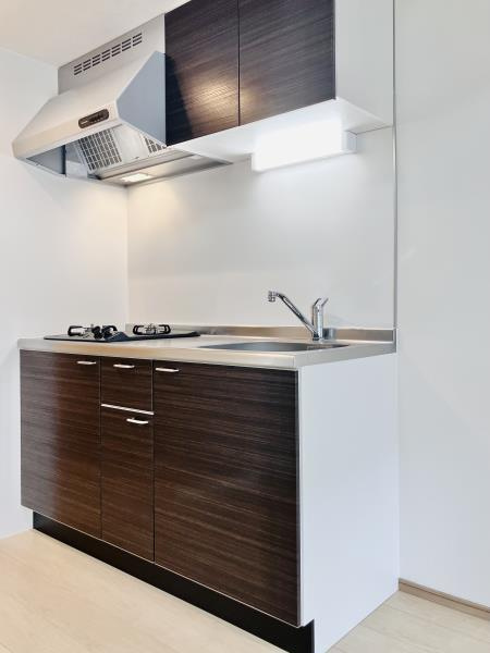 シティフォレスト森下のキッチン|コンパクトなキッチンで掃除もラクラク