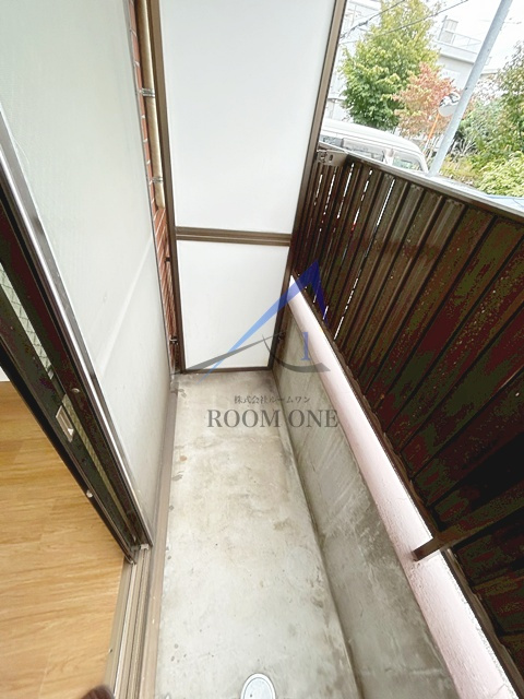 ソレイユメゾーン王子のバルコニー|バルコニーです。