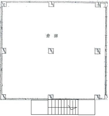 横山店舗の間取り