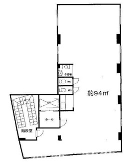 【間取り】 | 堺市中区深井清水町　貸店舗　物件番号：807209