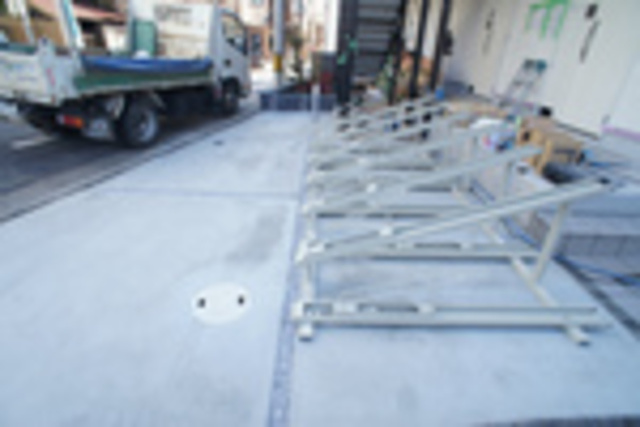 リブリ・与野のその他共用部分|敷地内駐輪スペース。