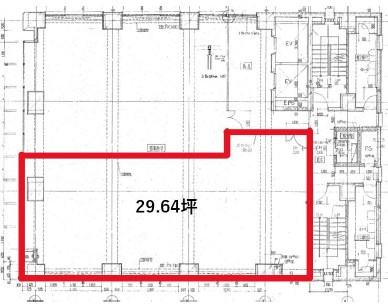 GP-GATEビルの区画図