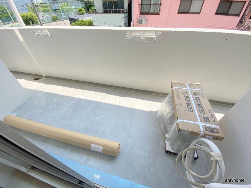 セレニテ十三ミラク 　仲介手数料無料のバルコニー