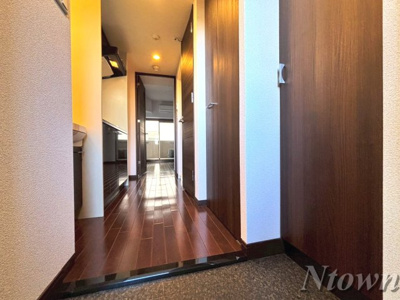 【玄関】 | ライジングコート名古屋駅前東 | シンプルで使いやすい玄関です